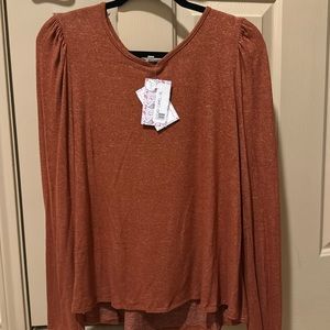 White Birch Long Sleeve Shirt. Size XL. NWT.